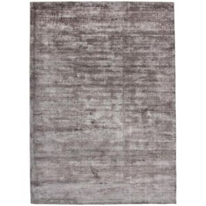 Un amour de tapis Tapis salon en viscose marron 170x240 Marron 240x12x170cm