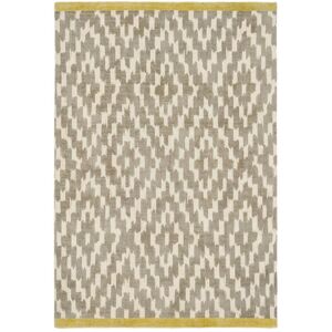 Un amour de tapis Tapis salon 120x180 cm tisse main en laine gris