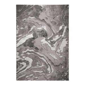 Tapis en polypropylène argenté 120x170