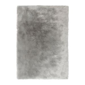 Tapis en polyester gris 160x230