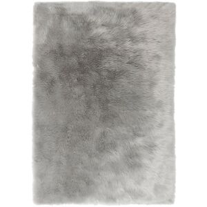 Tapis en polyester gris 180x290