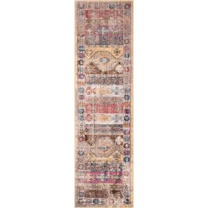 Safavieh Tapis de salon interieur en rose & multi, 69 x 244 cm