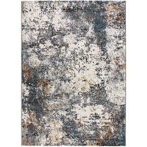 Atticgo Tapis design abstrait gris, 160X230 cm Gris 230x1x160cm