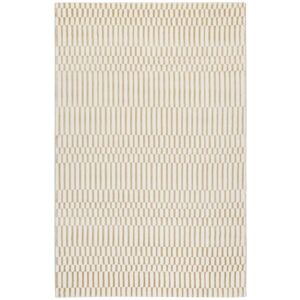 Esprit Tapis plat a motif et relief beige sable 120x170