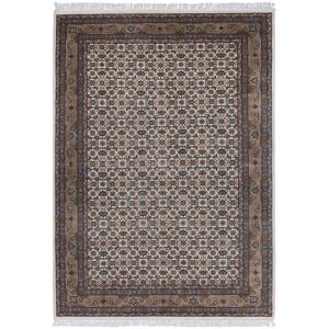 THEKO Tapis d'orient classique noué main en laine Crème 040x060 cm Beige 60x1x40cm