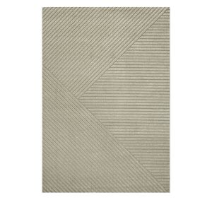 Drawer Tapis contemporain a motif geometrique beige 200x290 cm