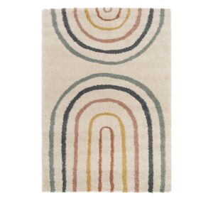 Drawer Tapis contemporain à motif géométrique multicolore 160x230 cm Multicolore 160x1x230cm