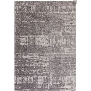 Novatrend Tapis de salon moderne gris 160x230 cm