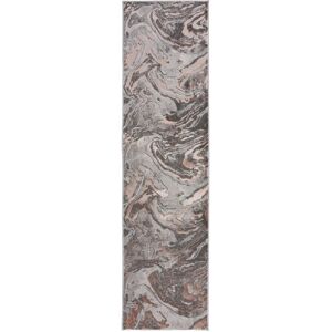 Novatrend Tapis de couloir moderne rose 80x300 cm