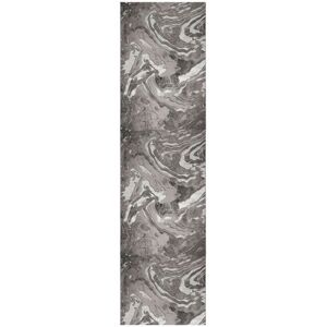 Novatrend Tapis de couloir moderne gris 60x230 cm