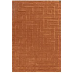 Novatrend Tapis de salon en laine orange 120x170 cm Orange 170x0x120cm