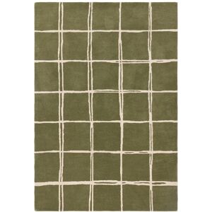 Novatrend Tapis de salon en laine vert 160x230 cm