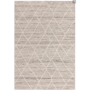 Novatrend Tapis de salon en laine beige foncé 200x290 cm