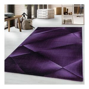 AlloTapis Tapis design en polypropylene lilas 120x170