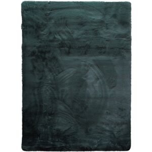 The Deco Factory Tapis imitation fourrure extra-doux vert fonce 160x220