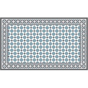 Le Grand Cirque Tapis vinyle bleu 60x100cm