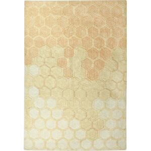 Lorena Canals Tapis lavable miel doux en coton golden 140 x 200 cm