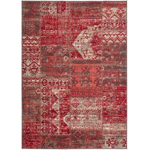 Un amour de tapis Tapis salon 160x225 rouge OEKO-TEX®