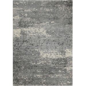 Esprit Tapis contemporain pure laine et viscose avec tons de gris 200x300