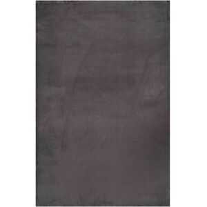 Esprit Tapis effet peau de lapin doux tufte gris pour salon, chambre 160x230