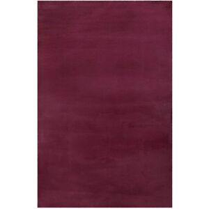 Esprit Tapis effet peau de lapin doux tufte violet pour salon,chambre 130x190