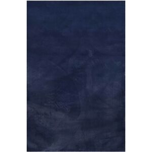 Esprit Tapis effet peau de lapin doux tufte bleu pour salon, chambre 200x290