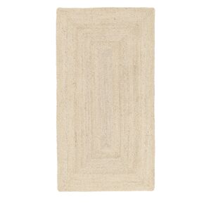 Drawer Tapis boheme blanchi jute blanchie 120x170 cm