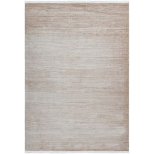 AlloTapis Tapis raye design en acrylique beige 80x300