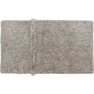 Tapis lavable en laine gris 80x140 Multicolore 140x2x80cm