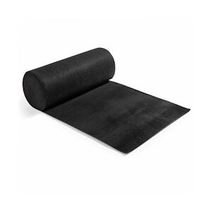 Oviala Business Rouleau de moquette 200 x 250 cm noir