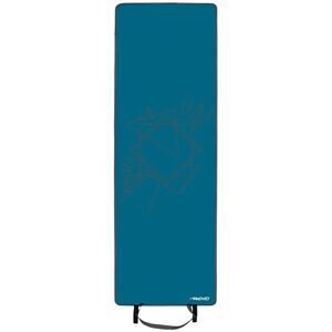 Neoprene Fitness Print Mat Bleu 180 x 60 cm