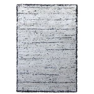 Tapis noir et blanc 135x190 cm Blurr - Edito - Publicité