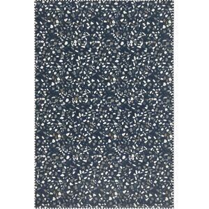 Tapis en vinyle bleu 135x90 cm Terrazzo - Edito - Publicité