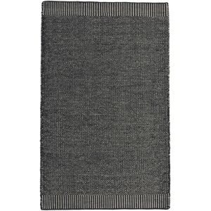 Tapis rectangulaire en laine et jute gris 90x140cm Rombo - Woud - Publicité