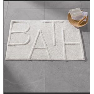 Tapis de bain coton recyclé - helline home - blanc BLANC 9 - Publicité