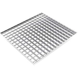 Axess Industries caillebotis industriel resistant en acier   dim. lxl 1000 x 1000 mm   dim....