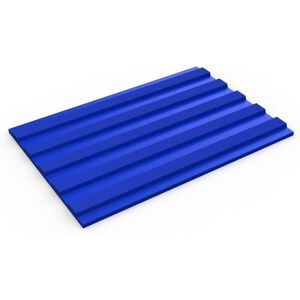 Plastex tapis robuste et isolant électrique   dim. lxl 100 cm x 10 m   coloris bleu