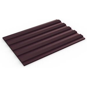 Plastex tapis robuste et isolant électrique   dim. lxl 100 cm x 10 m   coloris marron