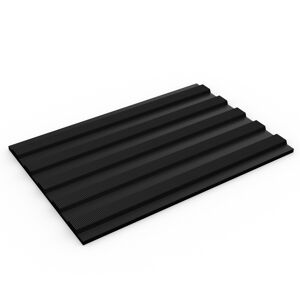Plastex tapis robuste et isolant electrique   dim. lxl 100 cm x 10 m   coloris noir