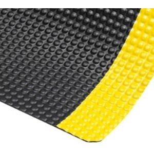 Notrax tapis antifatigue à bulles haute résistance   noir   dim. lxl 91 cm x 21,9 m