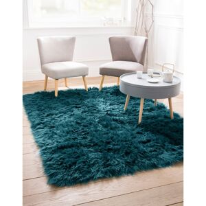 Blancheporte Tapis poils longs - Blancheporte Vert Tapis : 50x80cm