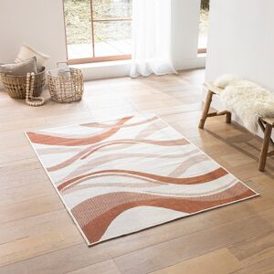 Blancheporte Tapis rectangulaire réversible intérieur/extérieur - Blancheporte Orange Tapis : 120x170cm