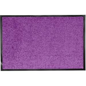 Blancheporte Tapis uni anti-poussière luxe - Blancheporte Violet Tapis : 90x120cm