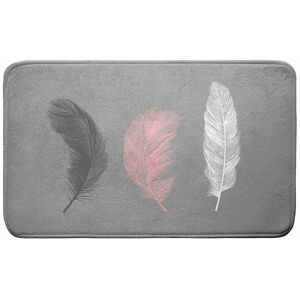 Blancheporte Tapis de bain imprimé Pénélope - Blancheporte Gris Tapis de bain : 45x75cm