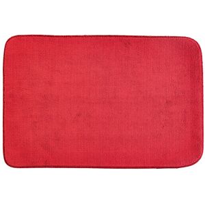 Blancheporte Tapis de cuisine microfibre absorbante unie - Blancheporte Rouge Tapis : 50x240 cm