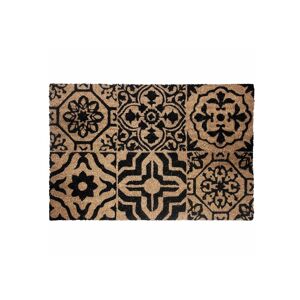 Blancheporte Paillasson coco imprimé carreaux ciment - rectangulaire - BlancheporteTendance, le carreau de ciment s'invite partout dans votre maison... et à l'extérieur ! Parfait pour garder son entrée propre, ce tapis imprimé habille votre extérieur avec