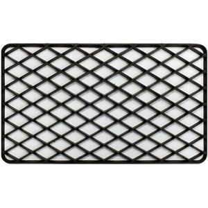 Blancheporte Tapis d'entrée grille gratte-pieds - rectangulaire - Blancheporte Noir Tapis : 34x58cm