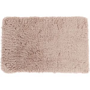 Blancheporte Tapis de bain uni moelleux microfibre - Blancheporte Beige Contour : 50x40cm