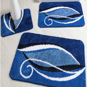 Blancheporte Tapis de bain fantaisie Zilla - Blancheporte Bleu Tapis de bain : 50x80cm