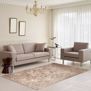 Blancheporte Tapis rectangulaire imitation fourrure - Blancheporte Beige Tapis : 120x170cm